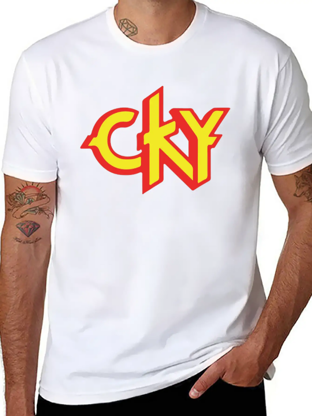 CKY Classic Logo Unisex Casual T-Shirt – Clean Design For Daily Comfort