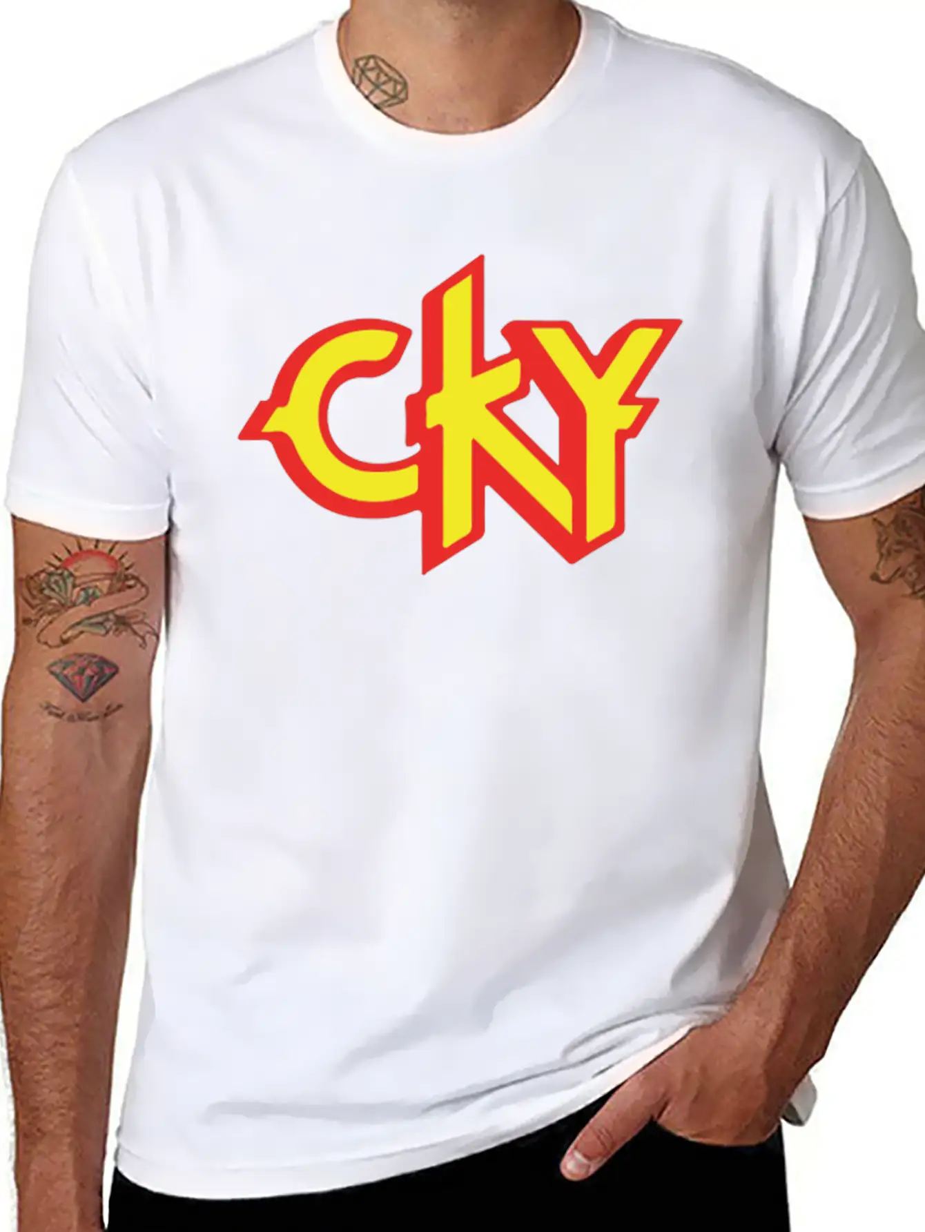 CKY Classic Logo Unisex Casual T-Shirt – Clean Design For Daily Comfort