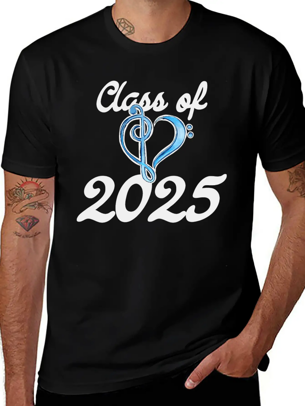 Class Of 2025 Band Student Relaxed Everyday Tee – Lightweight And Durable Cotton