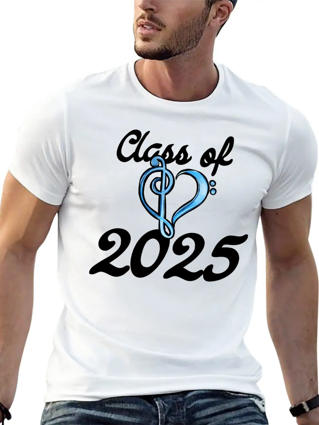Class Of 2025 Band Student Relaxed Everyday Tee – Lightweight And Durable Cotton