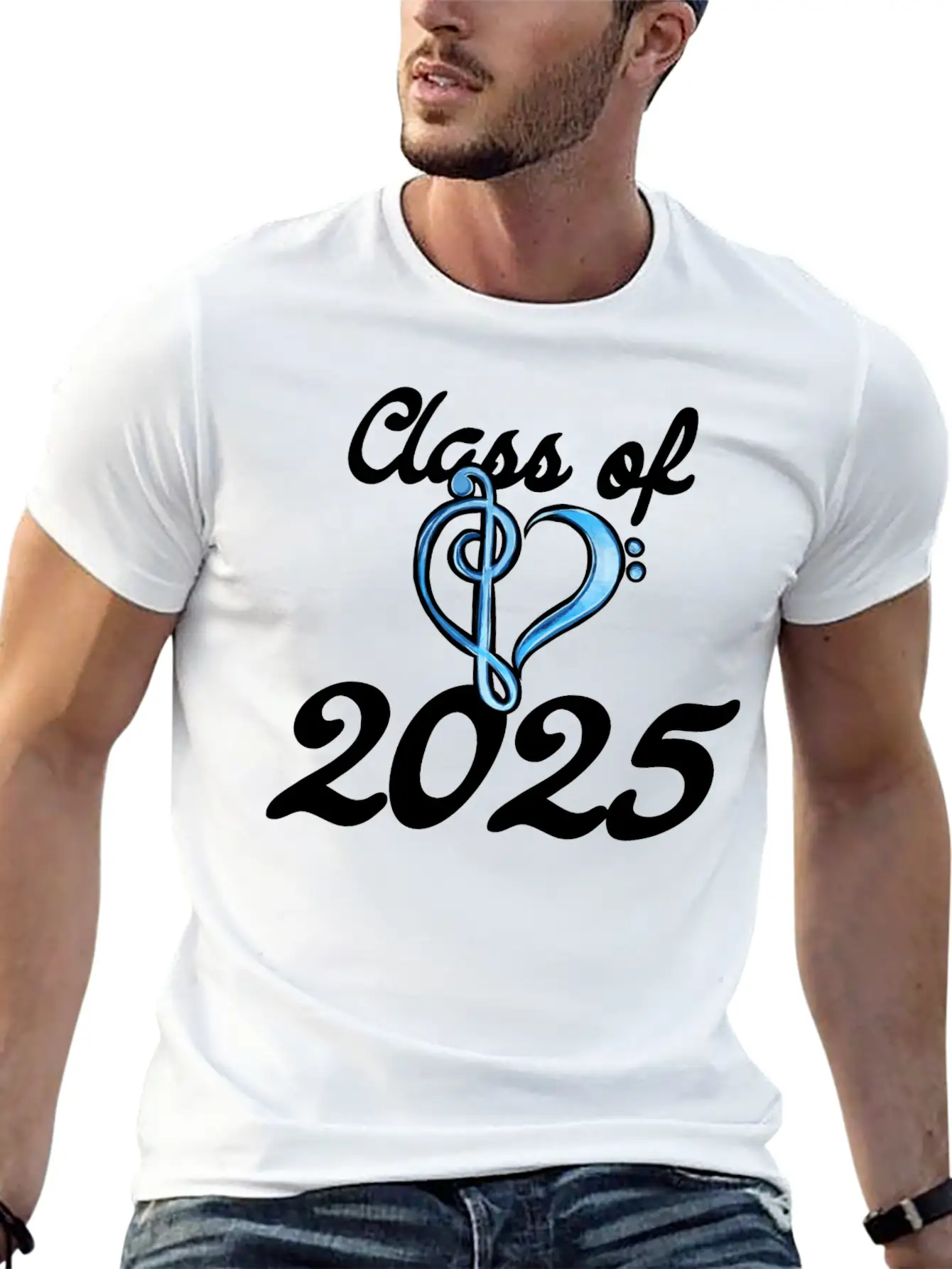 Class Of 2025 Band Student Relaxed Everyday Tee – Lightweight And Durable Cotton