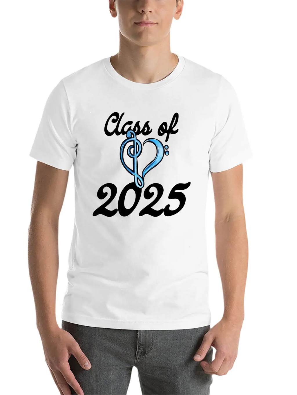 Class Of 2025 Band Student Relaxed Everyday Tee – Lightweight And Durable Cotton