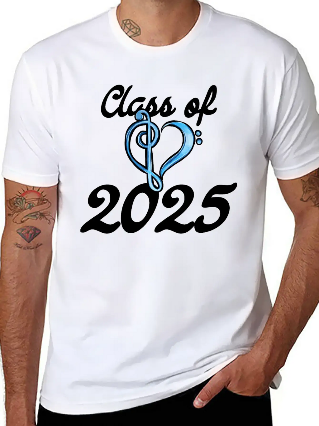 Class Of 2025 Band Student Relaxed Everyday Tee – Lightweight And Durable Cotton