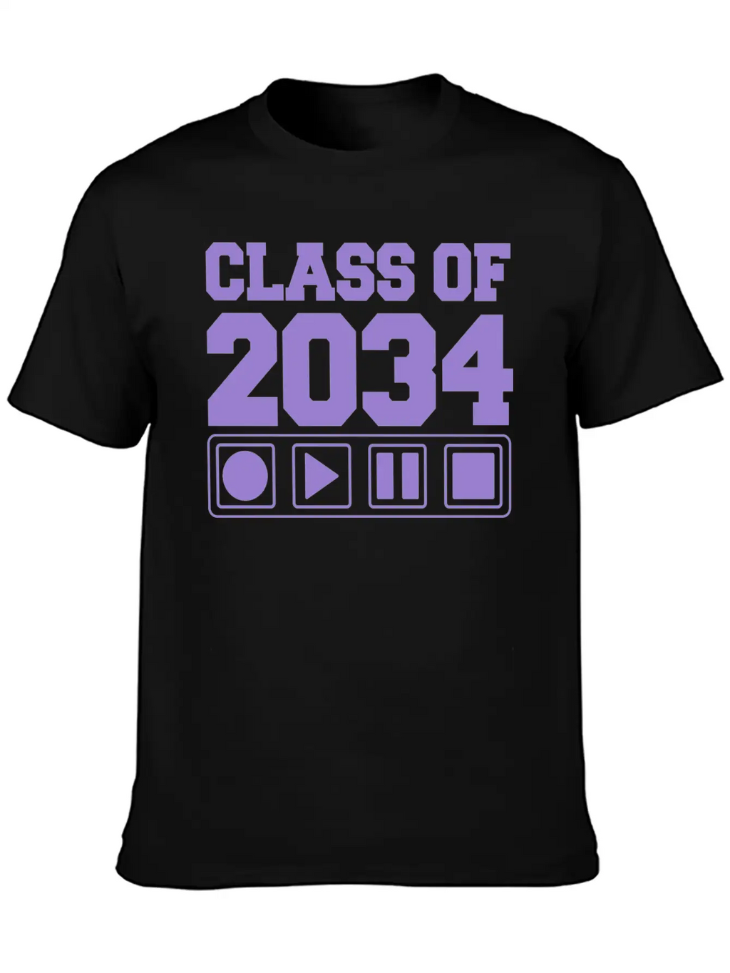 Class Of 2034 Basic Graphic T-Shirt – Daily Comfort In Soft Cotton