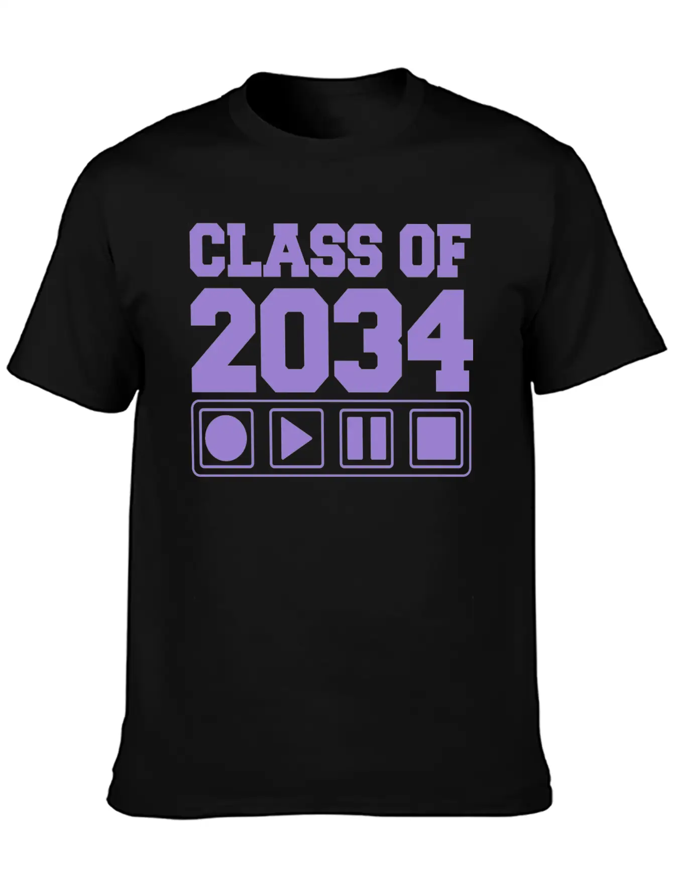 Class Of 2034 Basic Graphic T-Shirt – Daily Comfort In Soft Cotton