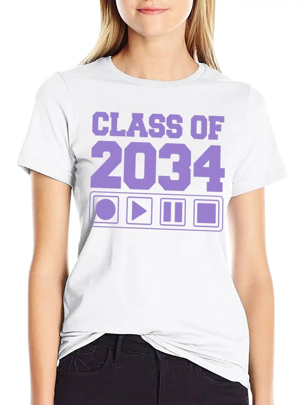 Class Of 2034 Basic Graphic T-Shirt – Daily Comfort In Soft Cotton