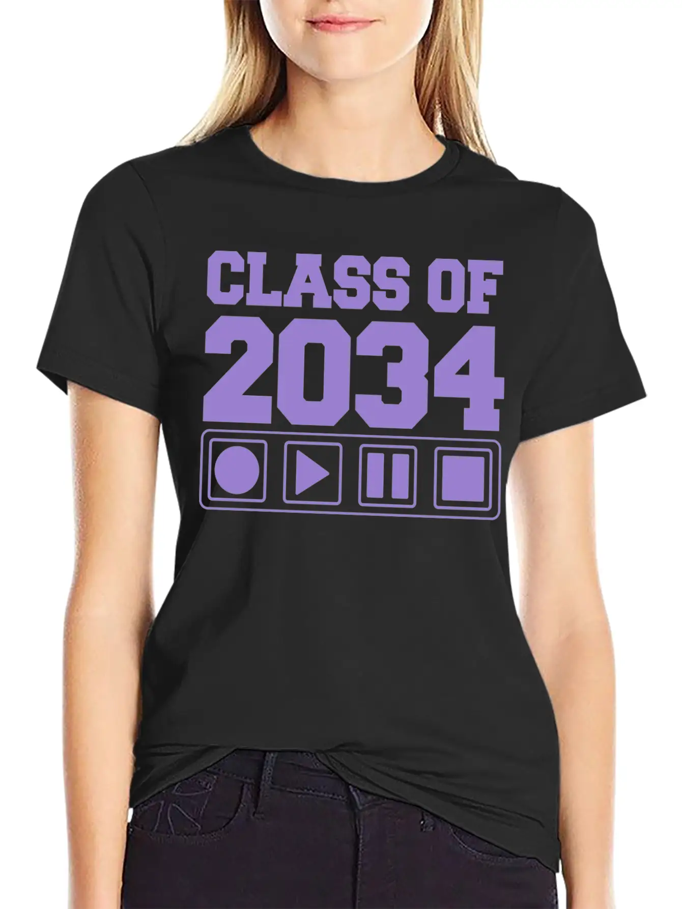 Class Of 2034 Basic Graphic T-Shirt – Daily Comfort In Soft Cotton
