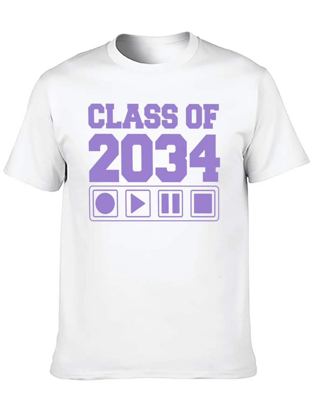 Class Of 2034 Basic Graphic T-Shirt – Daily Comfort In Soft Cotton