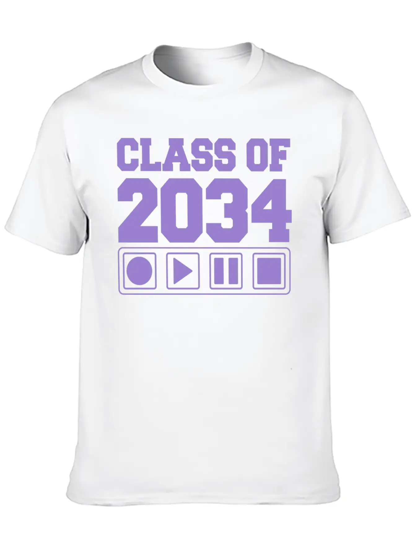 Class Of 2034 Basic Graphic T-Shirt – Daily Comfort In Soft Cotton