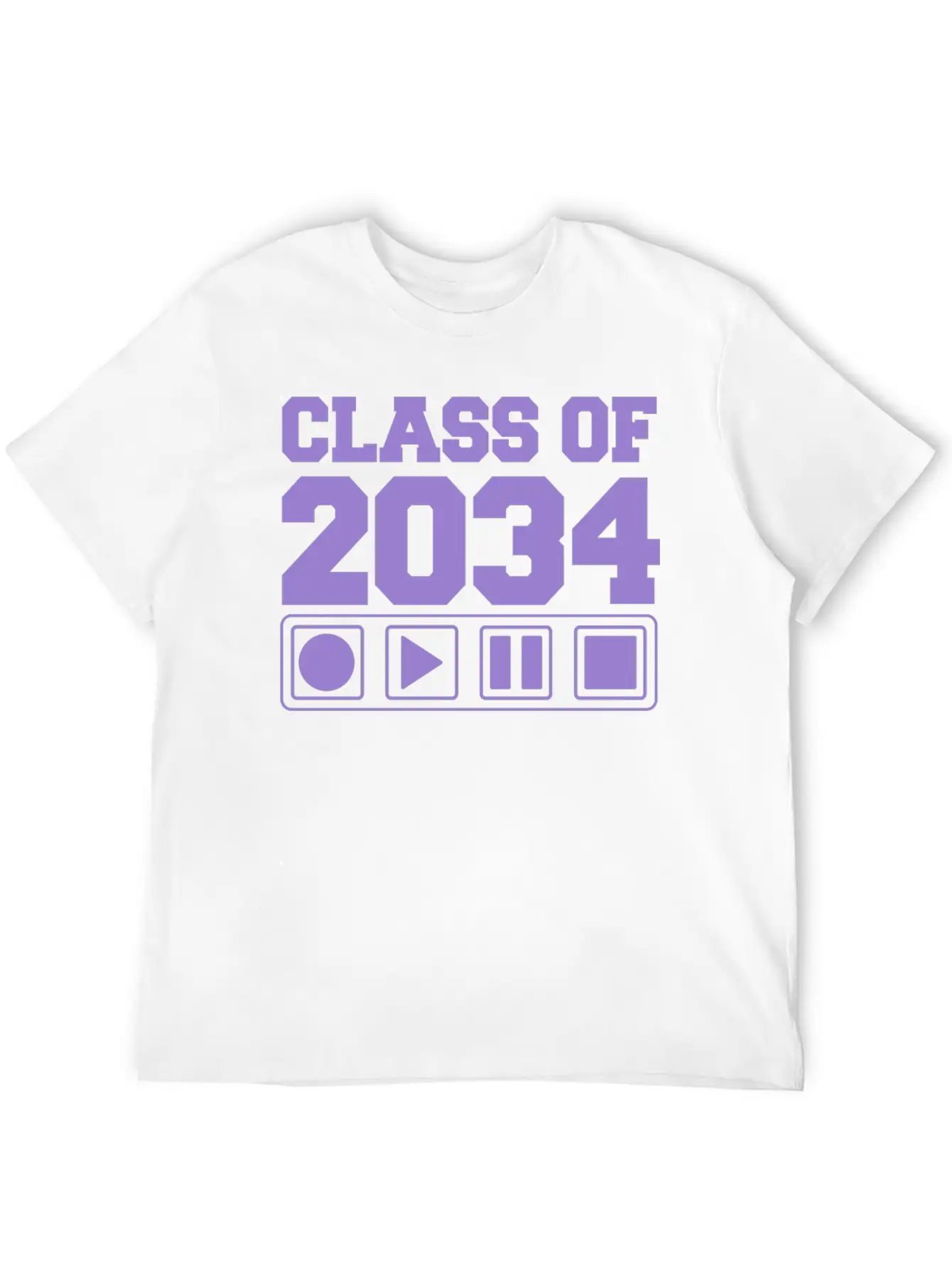 Class Of 2034 Basic Graphic T-Shirt – Daily Comfort In Soft Cotton