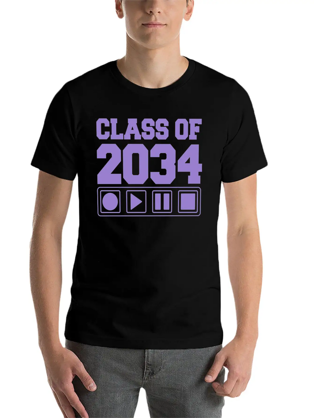 Class Of 2034 Basic Graphic T-Shirt – Daily Comfort In Soft Cotton