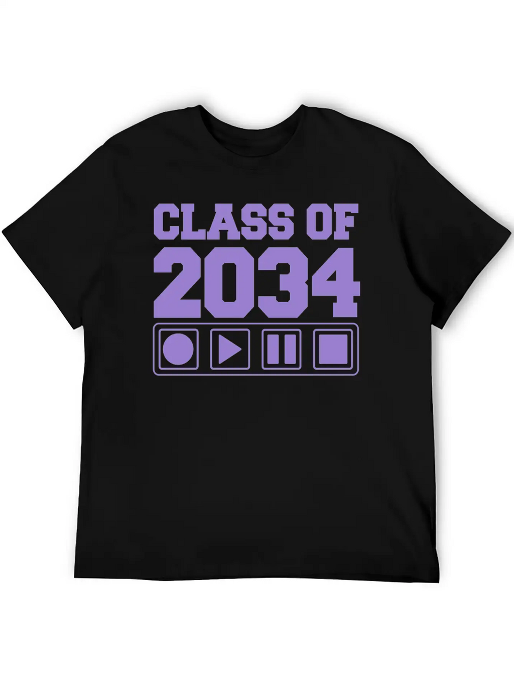 Class Of 2034 Basic Graphic T-Shirt – Daily Comfort In Soft Cotton