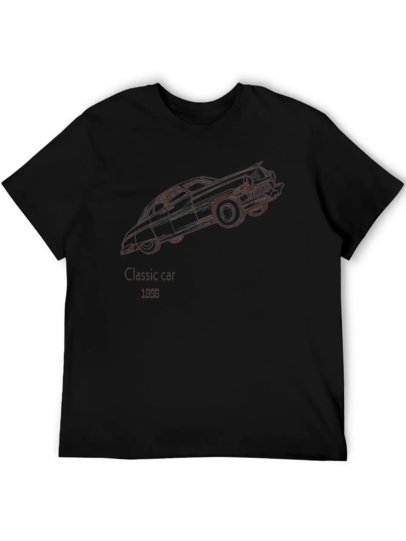 Classic Car Breathable Graphic T-Shirt – Perfect For Casual Days