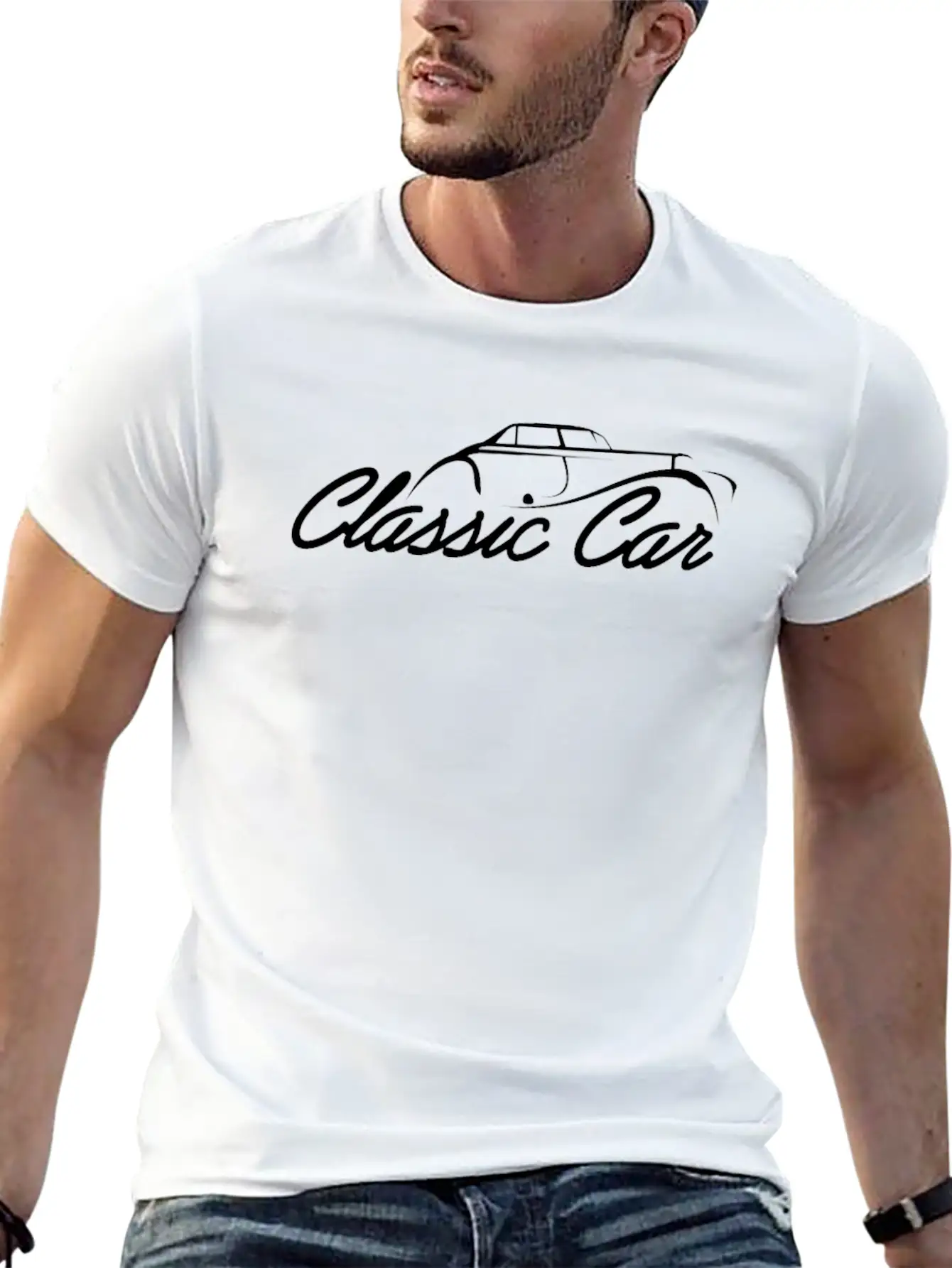 Classic Car Relaxed Everyday Tee – Lightweight And Durable Cotton