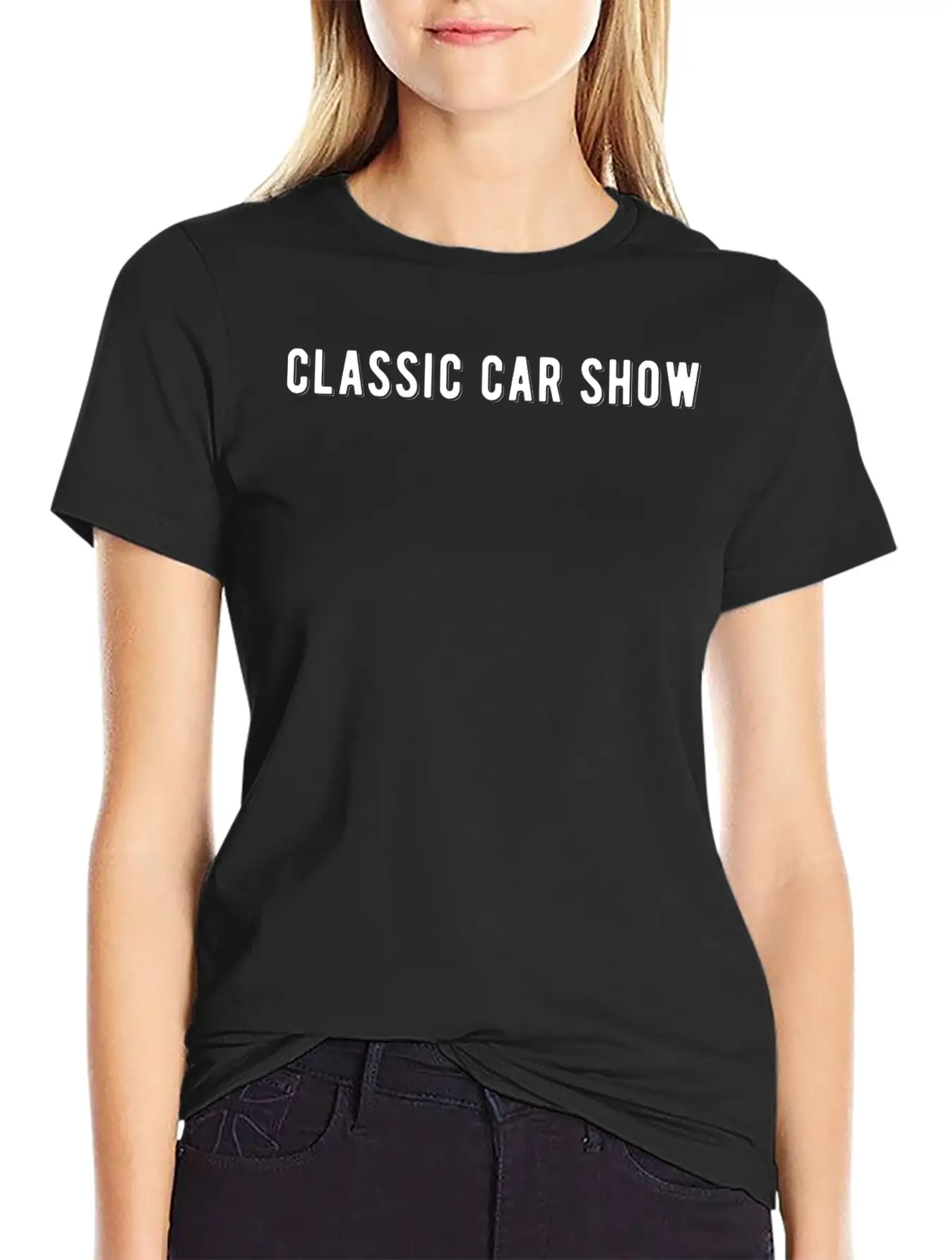 Classic Car Show Essential Cotton Tee For Daily Outfits – Unisex Style