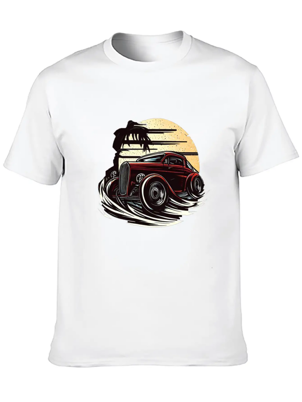 Classic Car Unisex Casual T-Shirt – Clean Design For Daily Comfort