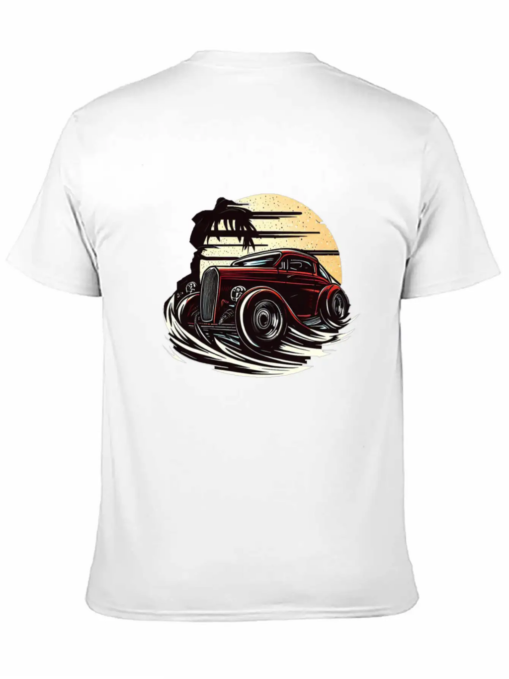 Classic Car Unisex Casual T-Shirt – Clean Design For Daily Comfort