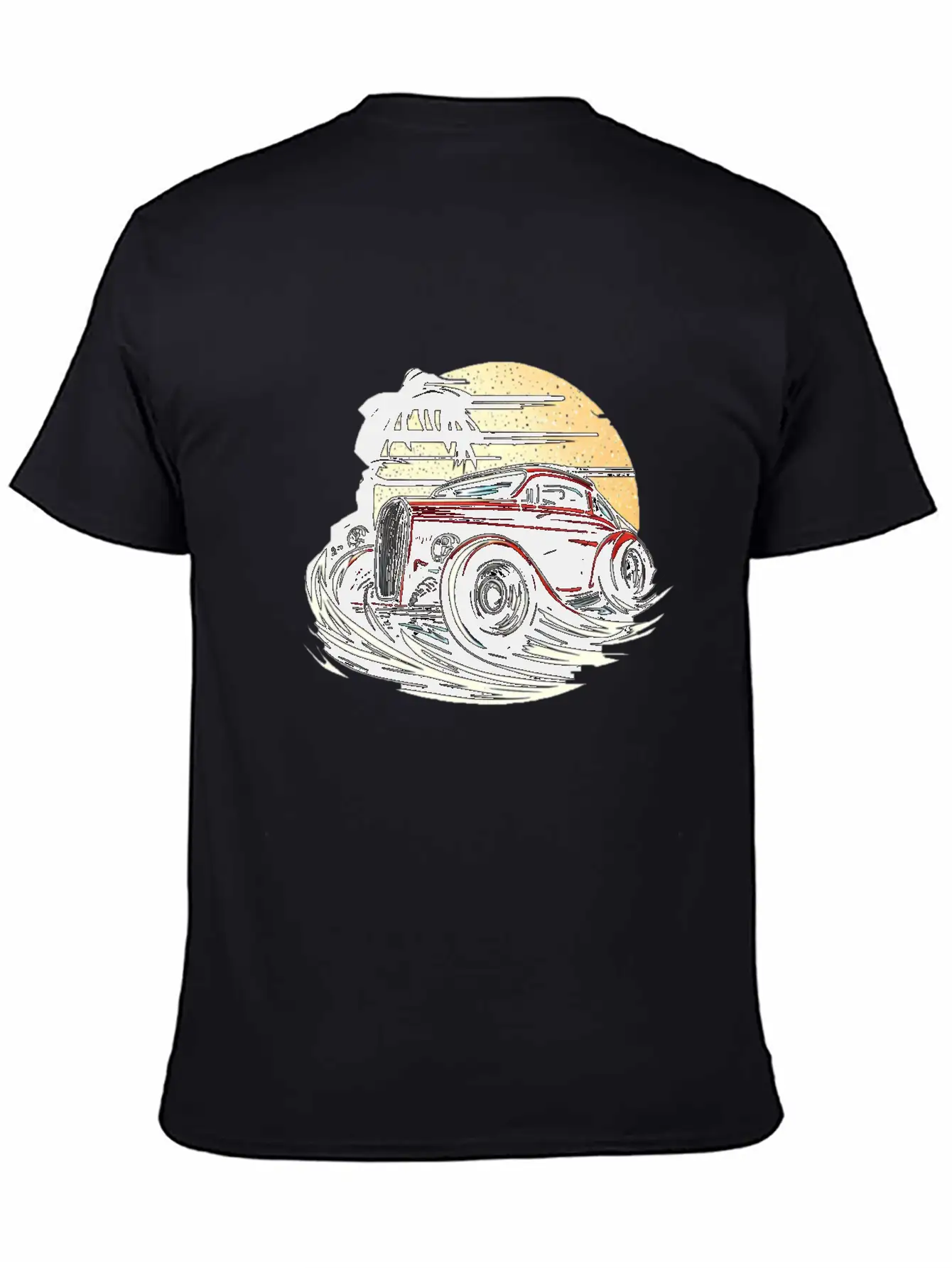 Classic Car Unisex Casual T-Shirt – Clean Design For Daily Comfort
