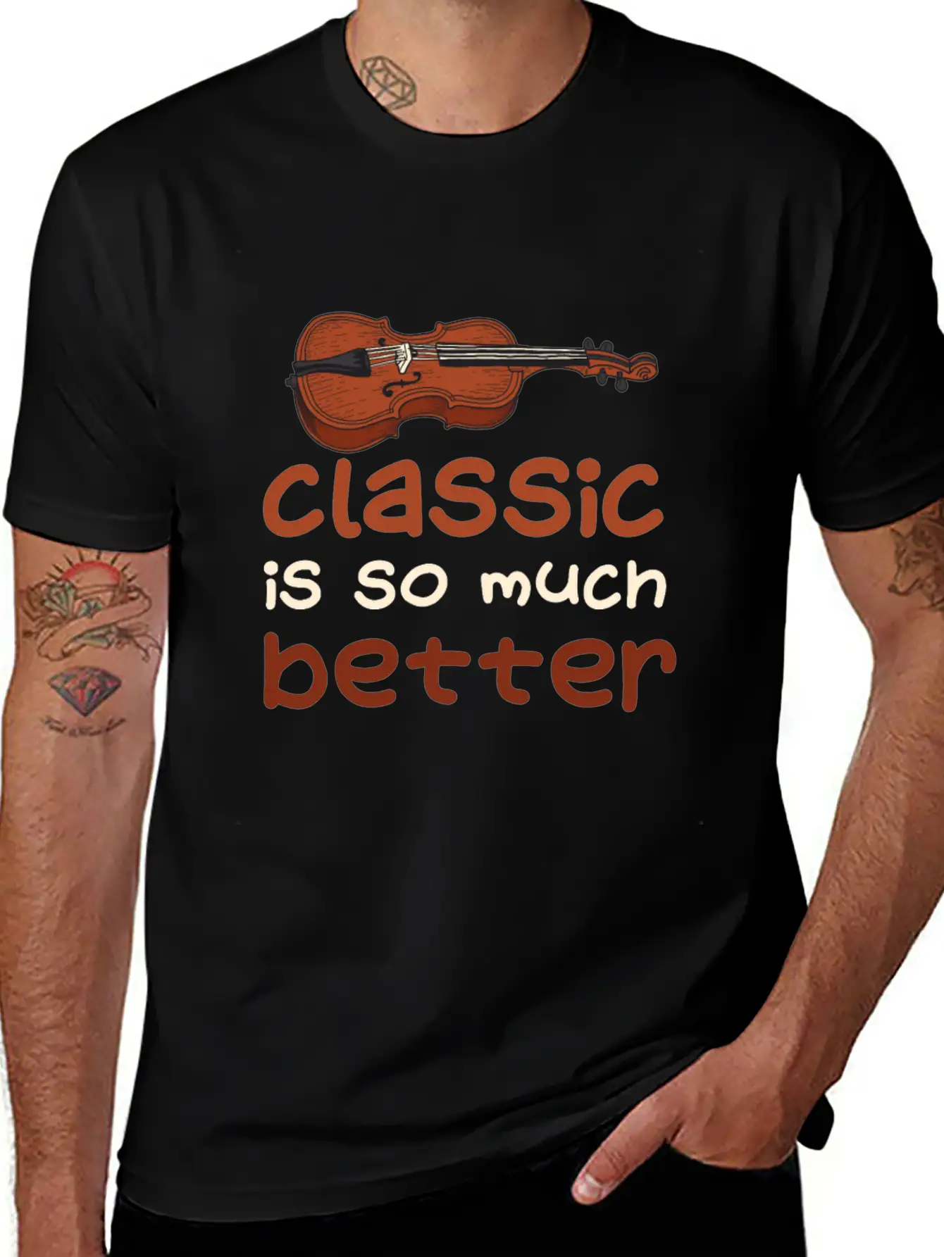 Classic Classic Saying Bass Cello Viola Timeless Short Sleeve Tee – Comfy And Minimalist Design