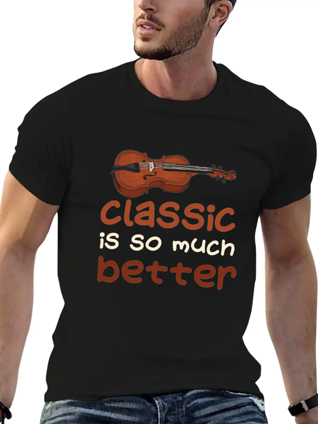 Classic Classic Saying Bass Cello Viola Timeless Short Sleeve Tee – Comfy And Minimalist Design