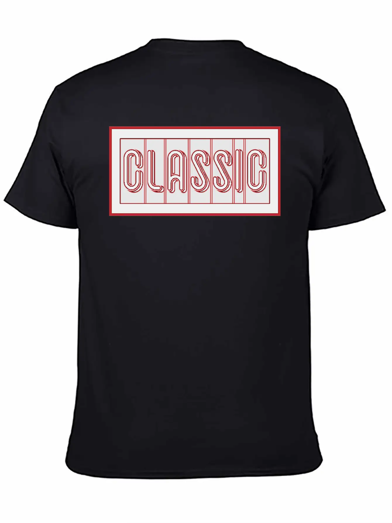 Classic: Classic Short Word Relaxed Everyday Tee – Lightweight And Durable Cotton