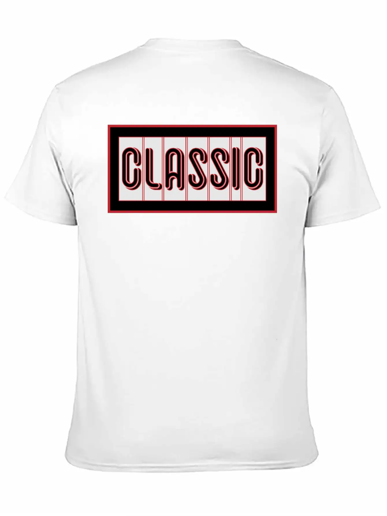 Classic: Classic Short Word Relaxed Everyday Tee – Lightweight And Durable Cotton