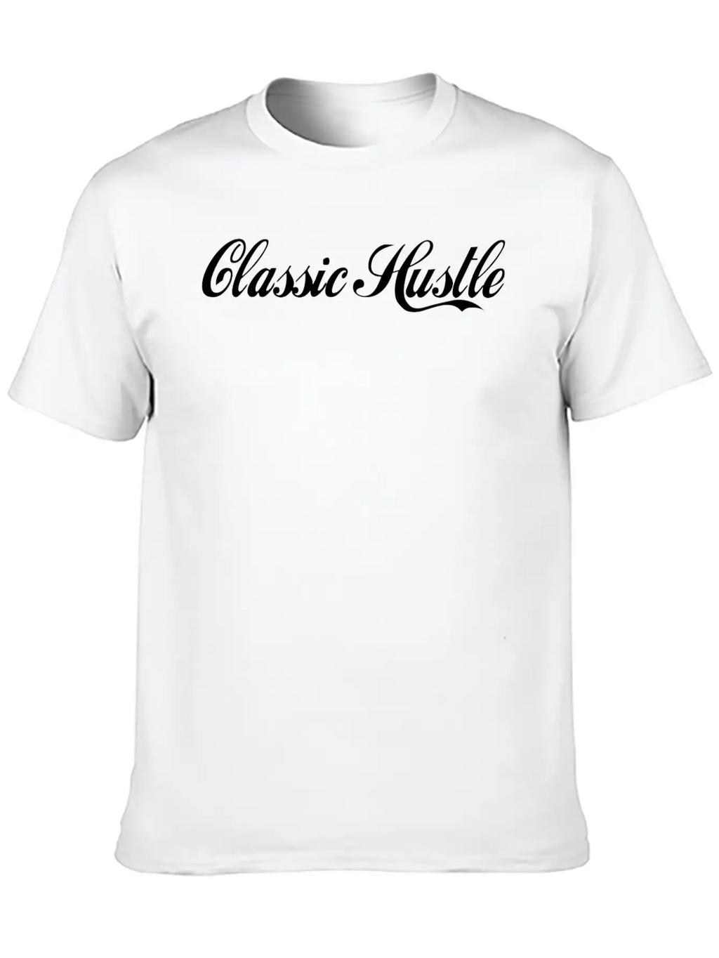 Classic Hustle Basic Graphic T-Shirt – Daily Comfort In Soft Cotton