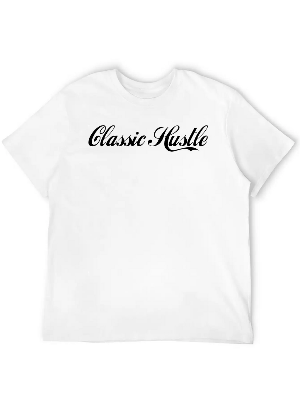 Classic Hustle Basic Graphic T-Shirt – Daily Comfort In Soft Cotton