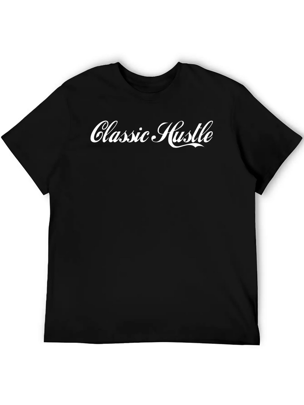 Classic Hustle Basic Graphic T-Shirt – Daily Comfort In Soft Cotton