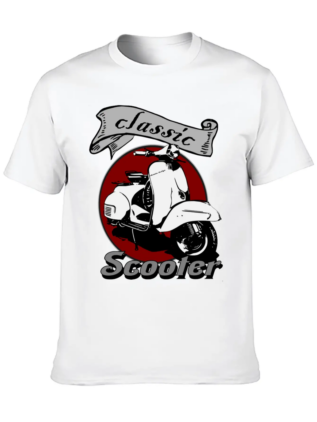 Classic Scooter Classic Cotton Tee – Unisex Comfort For Any Season