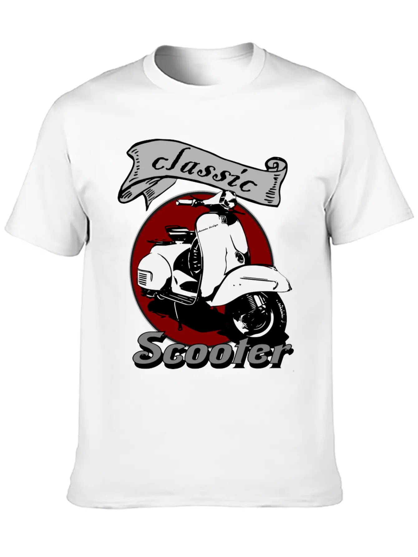 Classic Scooter Classic Cotton Tee – Unisex Comfort For Any Season