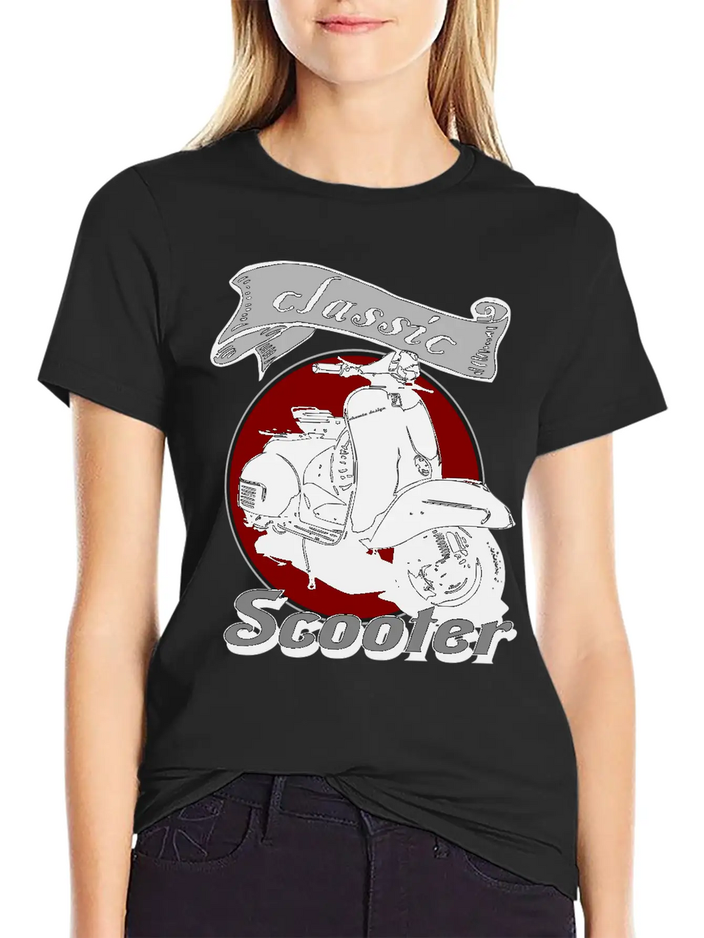 Classic Scooter Classic Cotton Tee – Unisex Comfort For Any Season