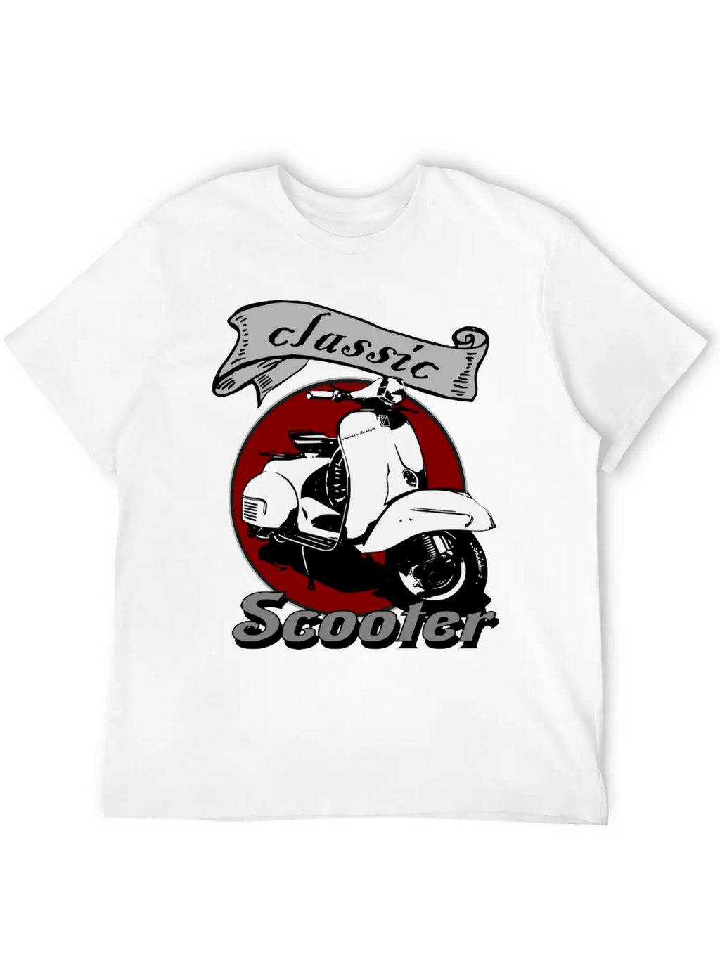 Classic Scooter Classic Cotton Tee – Unisex Comfort For Any Season
