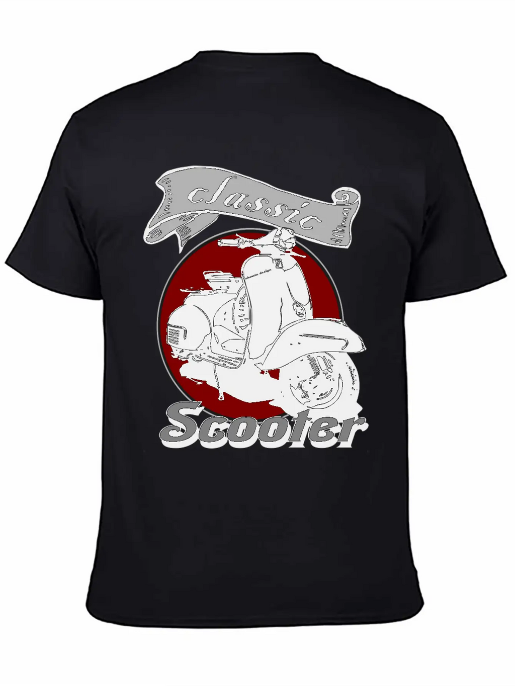 Classic Scooter Classic Cotton Tee – Unisex Comfort For Any Season