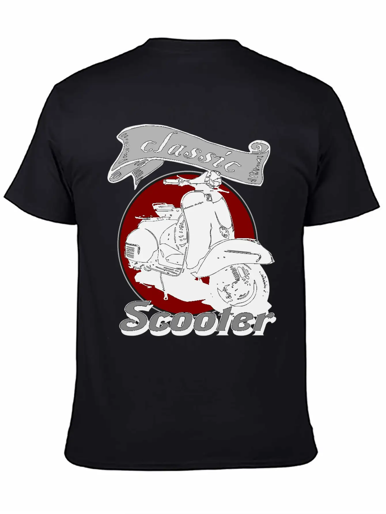 Classic Scooter Classic Cotton Tee – Unisex Comfort For Any Season