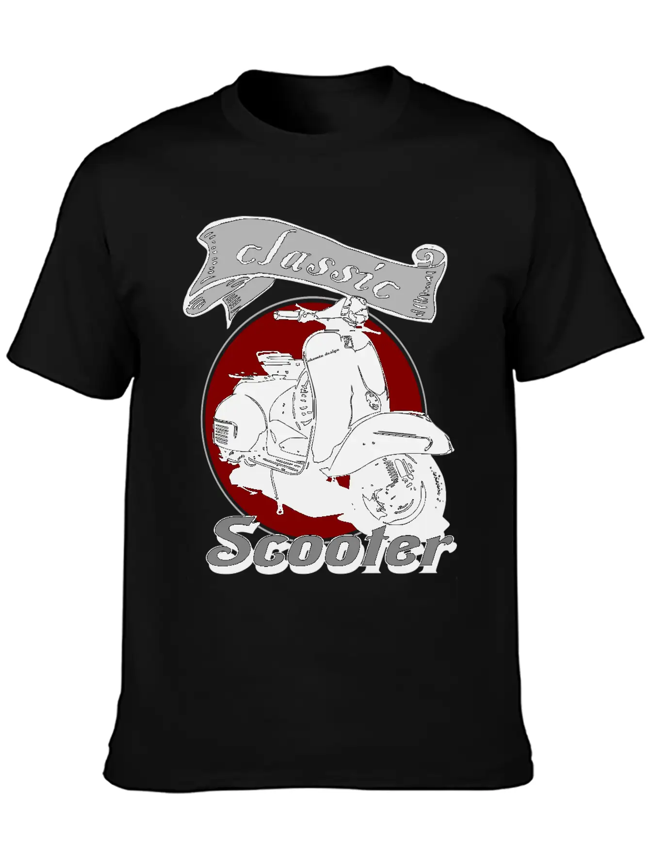 Classic Scooter Classic Cotton Tee – Unisex Comfort For Any Season