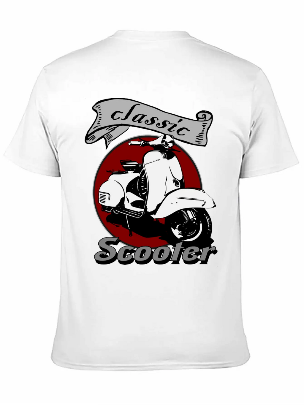 Classic Scooter Classic Cotton Tee – Unisex Comfort For Any Season