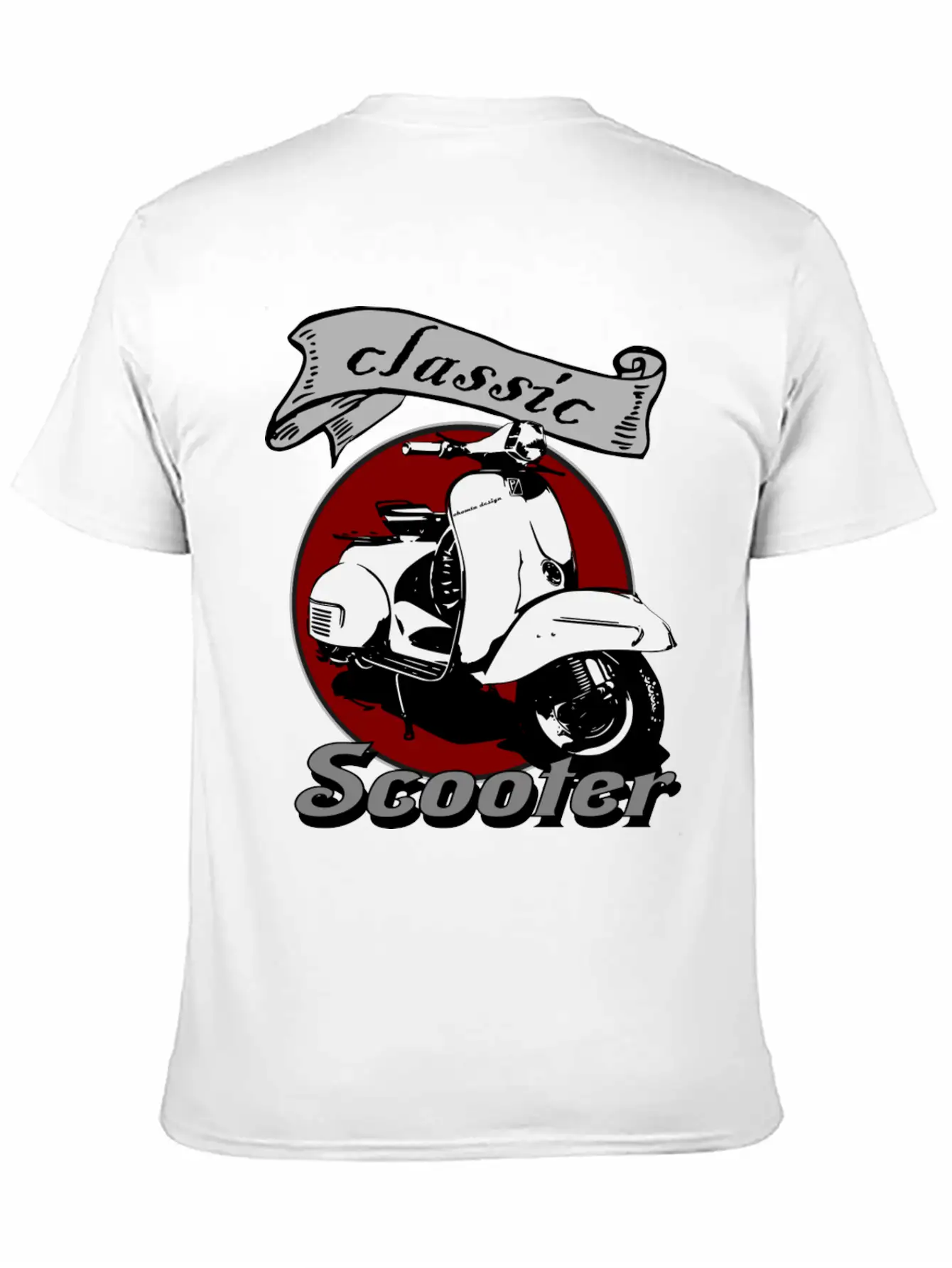 Classic Scooter Classic Cotton Tee – Unisex Comfort For Any Season