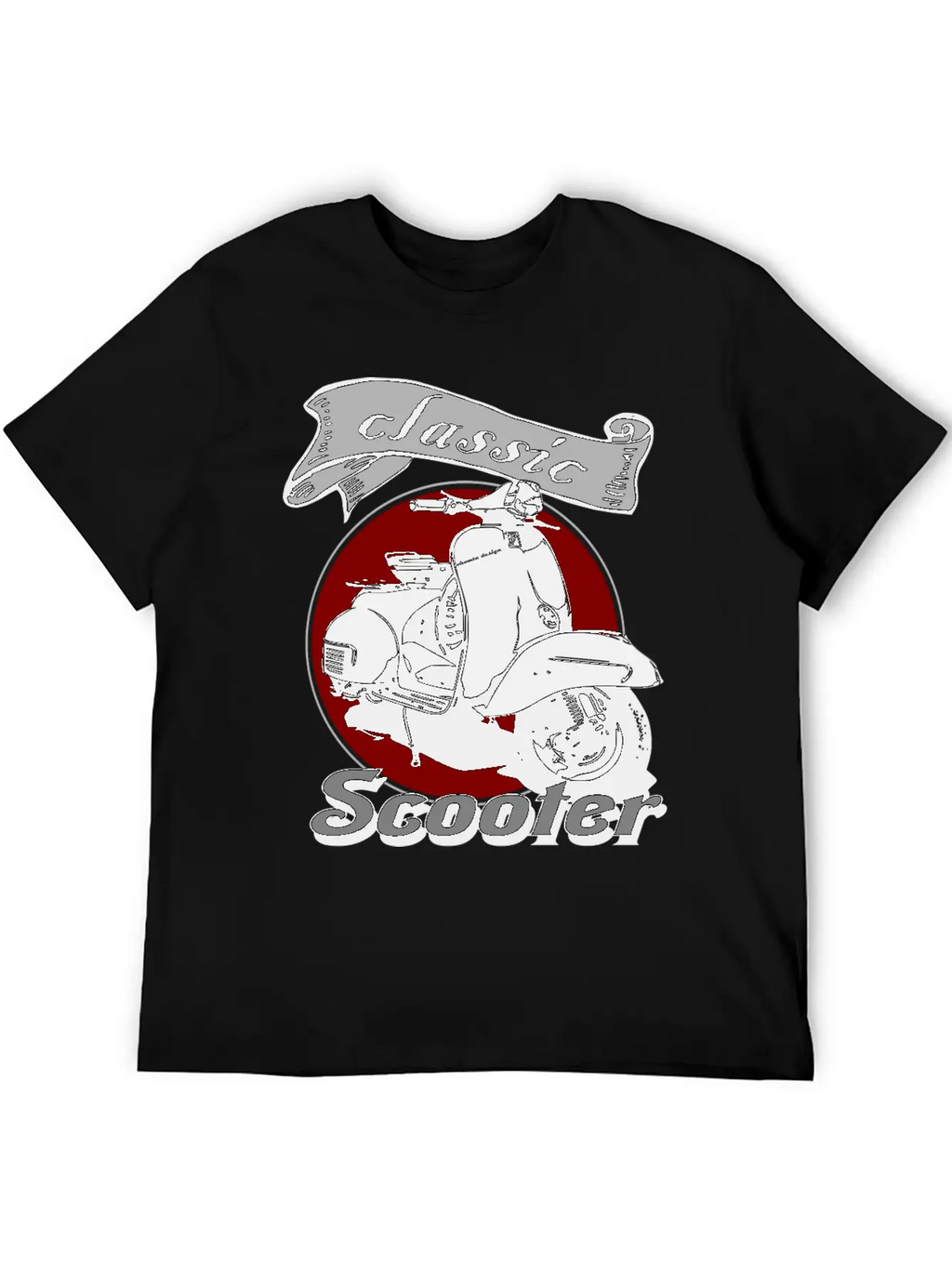 Classic Scooter Classic Cotton Tee – Unisex Comfort For Any Season