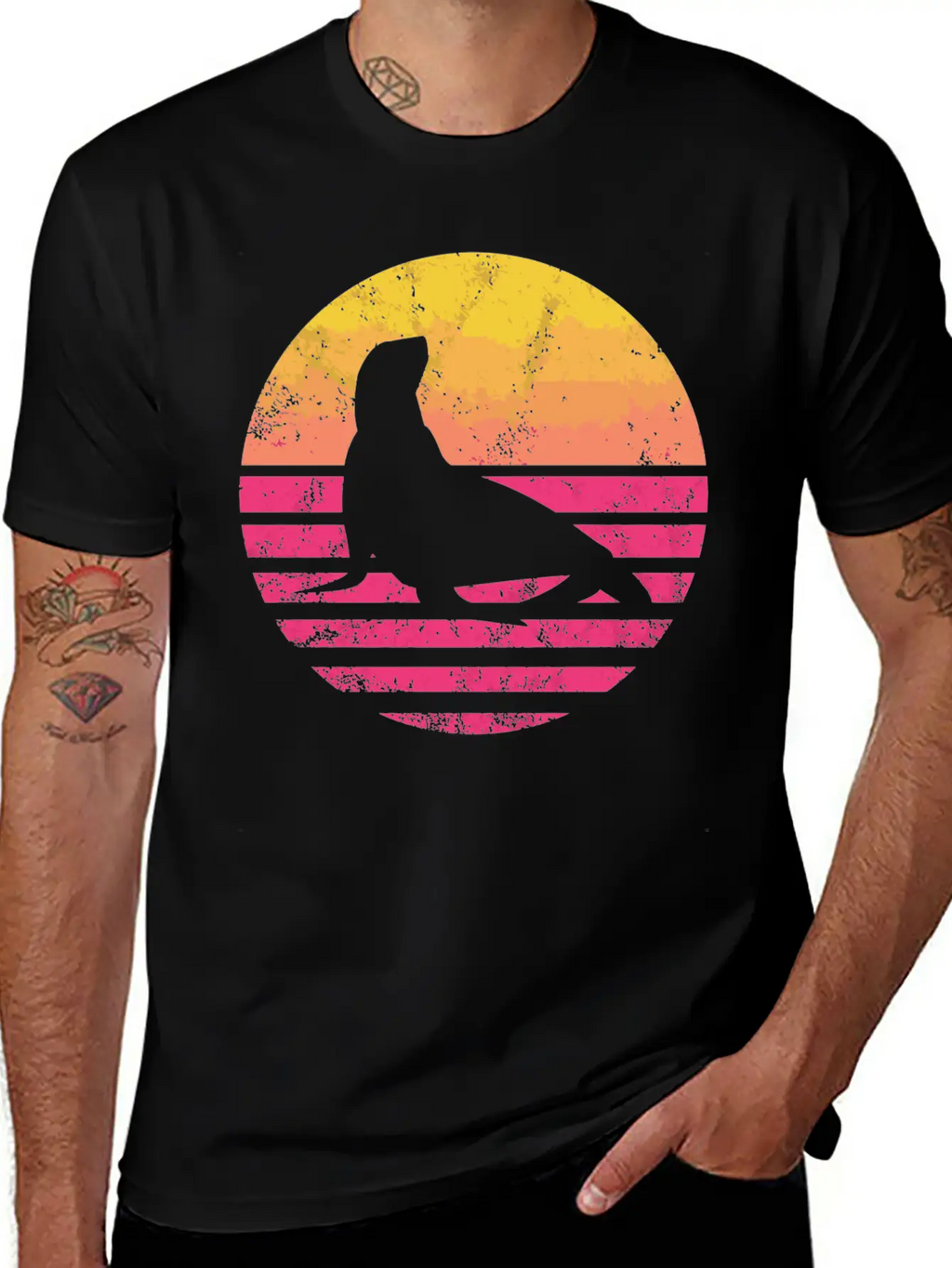 Classic Seal Gift Relaxed Everyday Tee – Lightweight And Durable Cotton