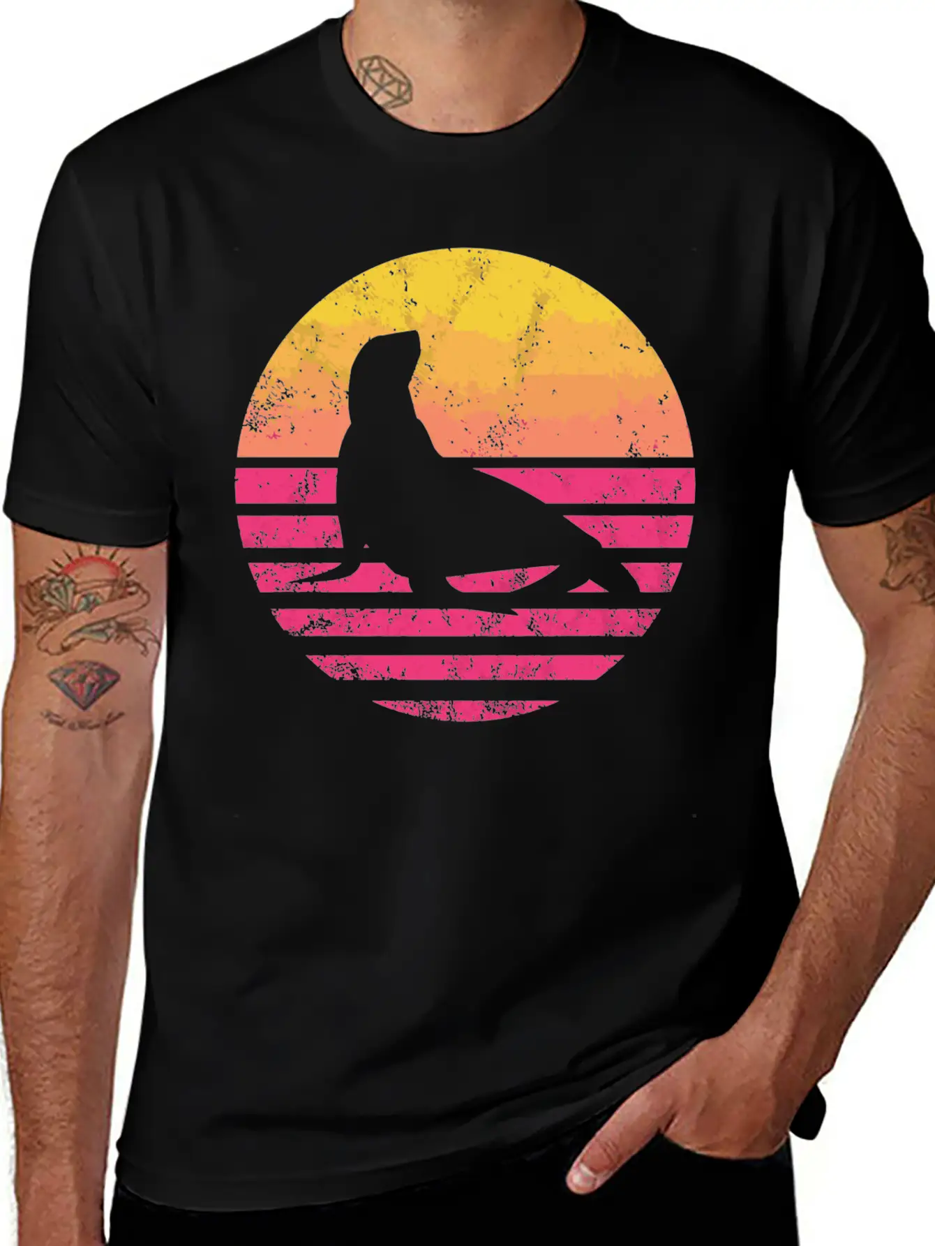 Classic Seal Gift Relaxed Everyday Tee – Lightweight And Durable Cotton