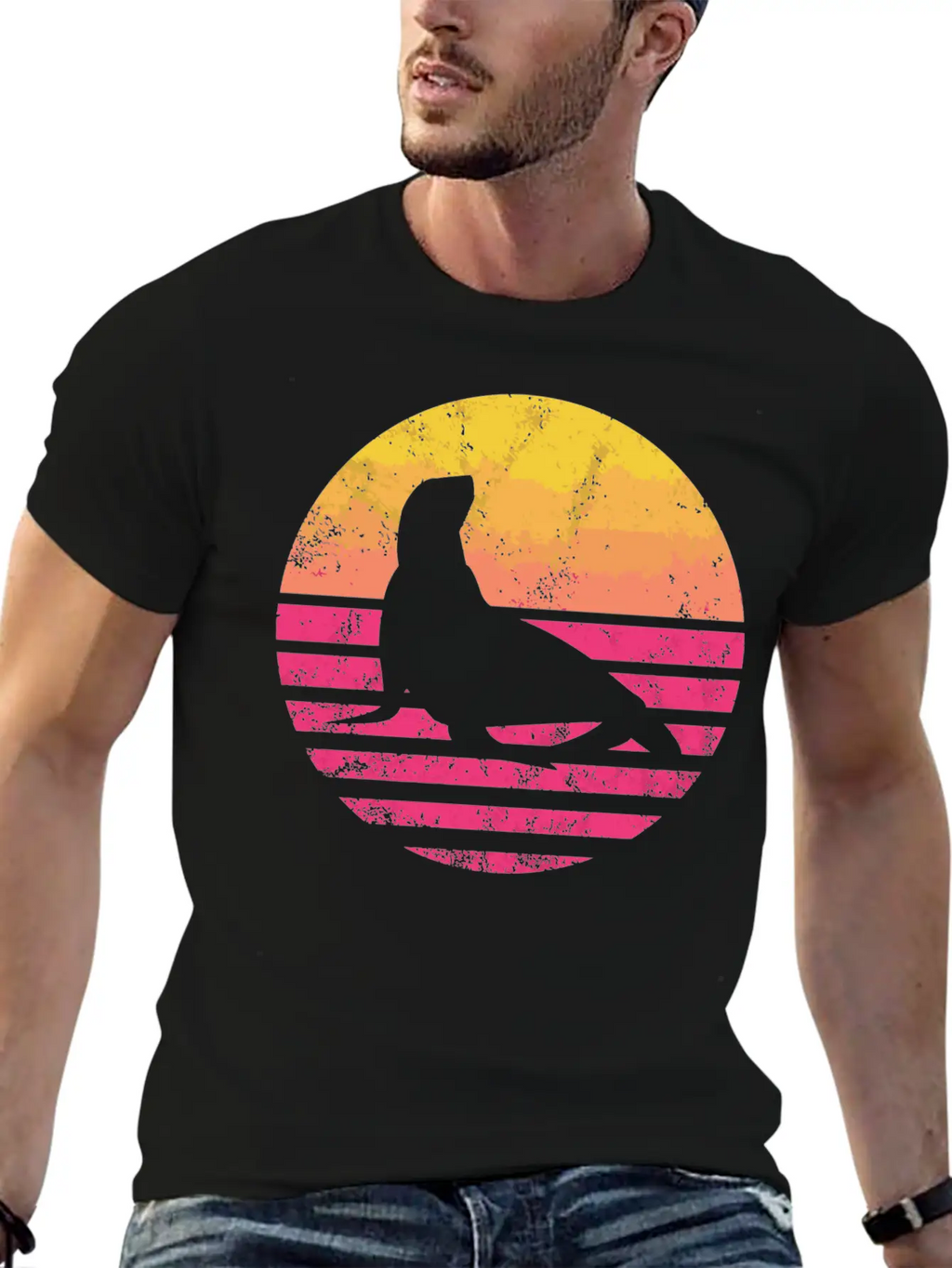Classic Seal Gift Relaxed Everyday Tee – Lightweight And Durable Cotton