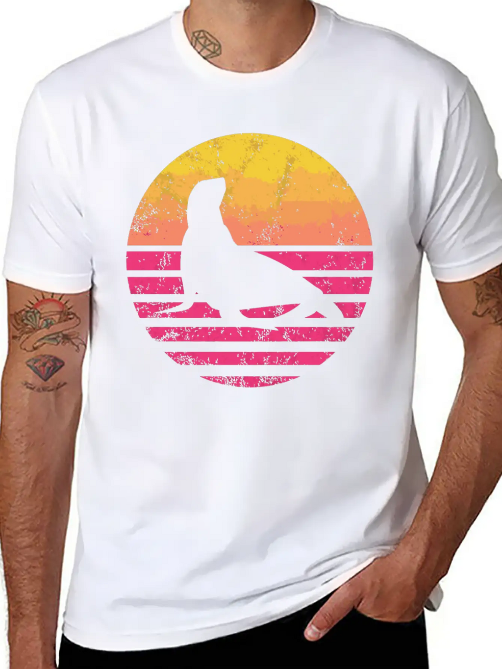 Classic Seal Gift Relaxed Everyday Tee – Lightweight And Durable Cotton