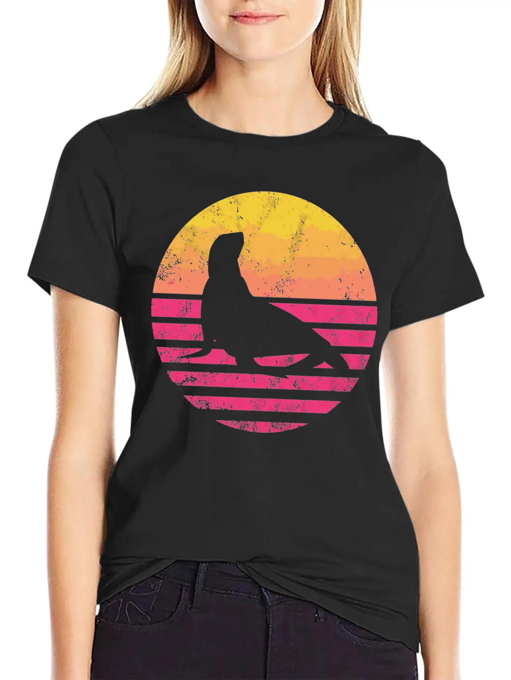 Classic Seal Gift Relaxed Everyday Tee – Lightweight And Durable Cotton
