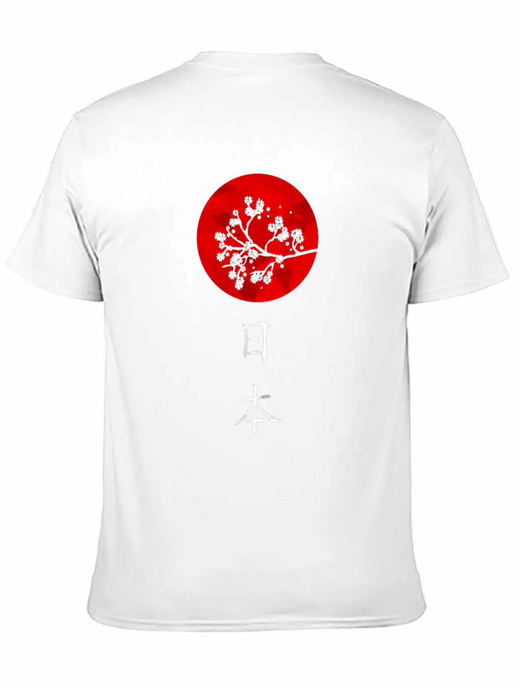 Classic Traditional Japanese Flag With Hiragana Unisex Casual T-Shirt – Clean Design For Daily Comfort