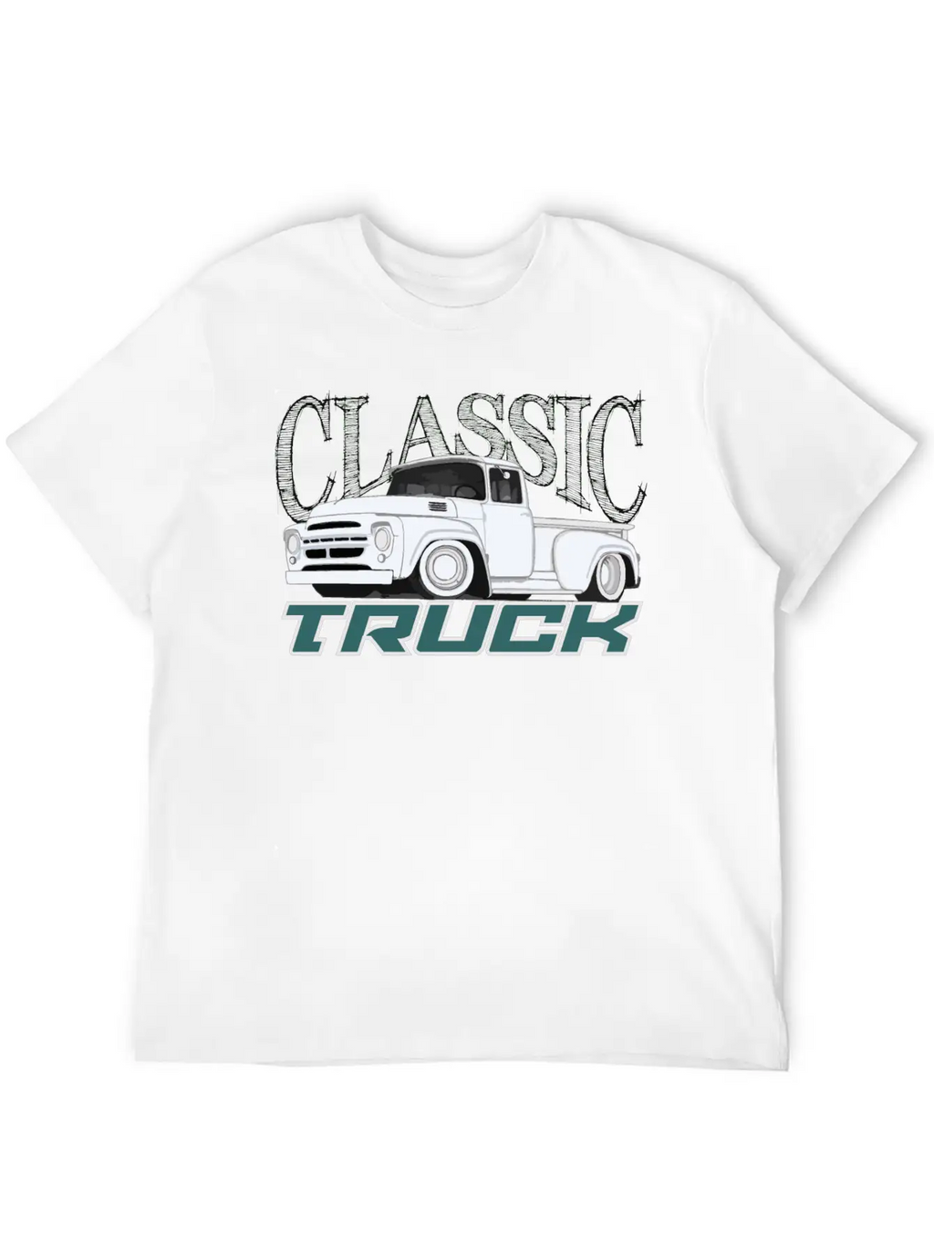Classic Truck II Basic Graphic T-Shirt – Daily Comfort In Soft Cotton