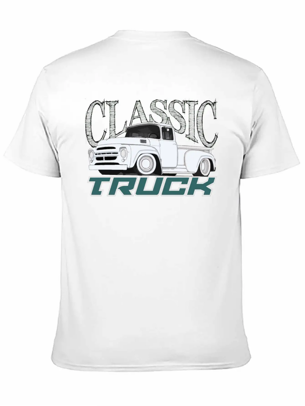Classic Truck II Basic Graphic T-Shirt – Daily Comfort In Soft Cotton