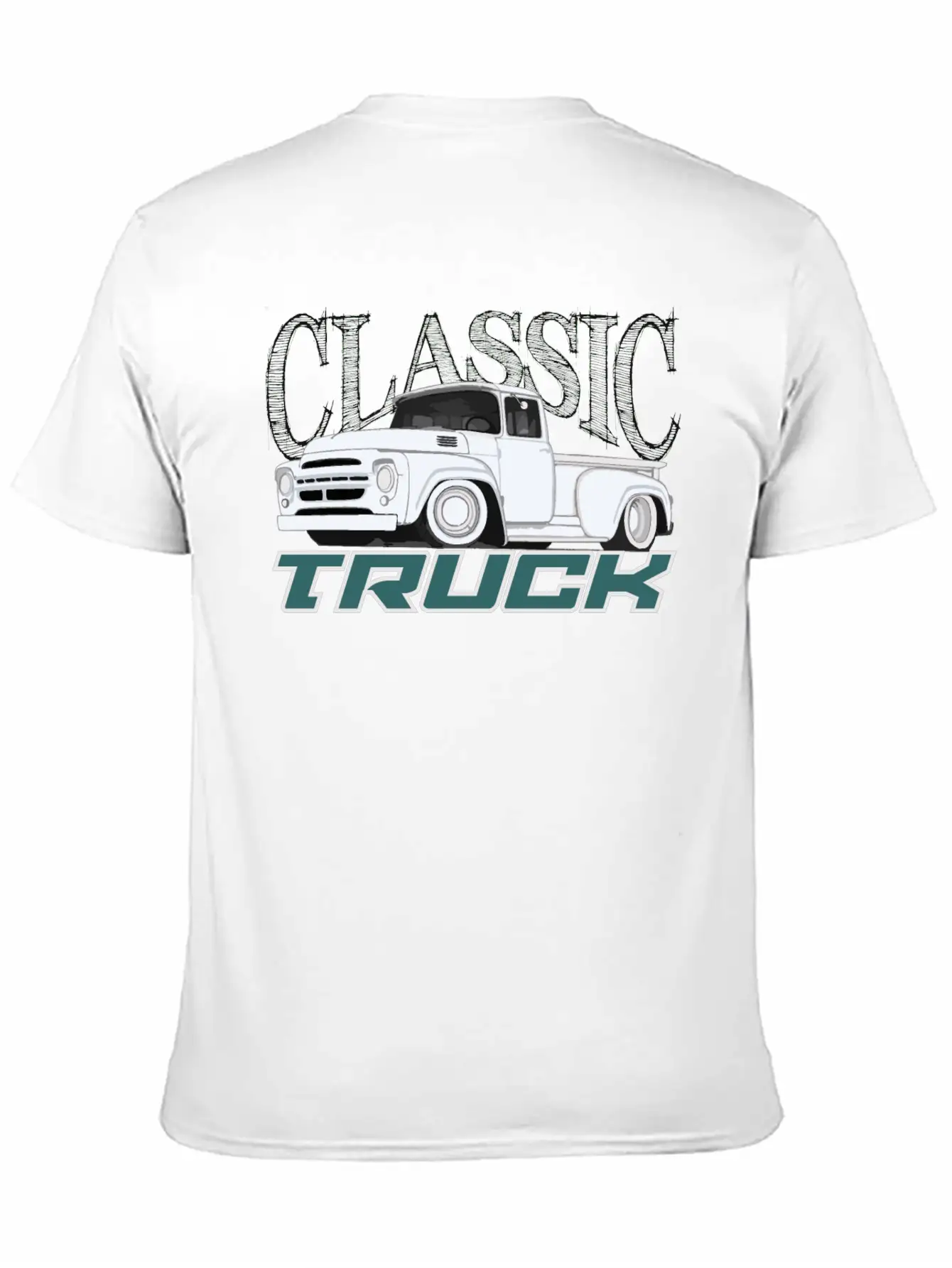 Classic Truck II Basic Graphic T-Shirt – Daily Comfort In Soft Cotton