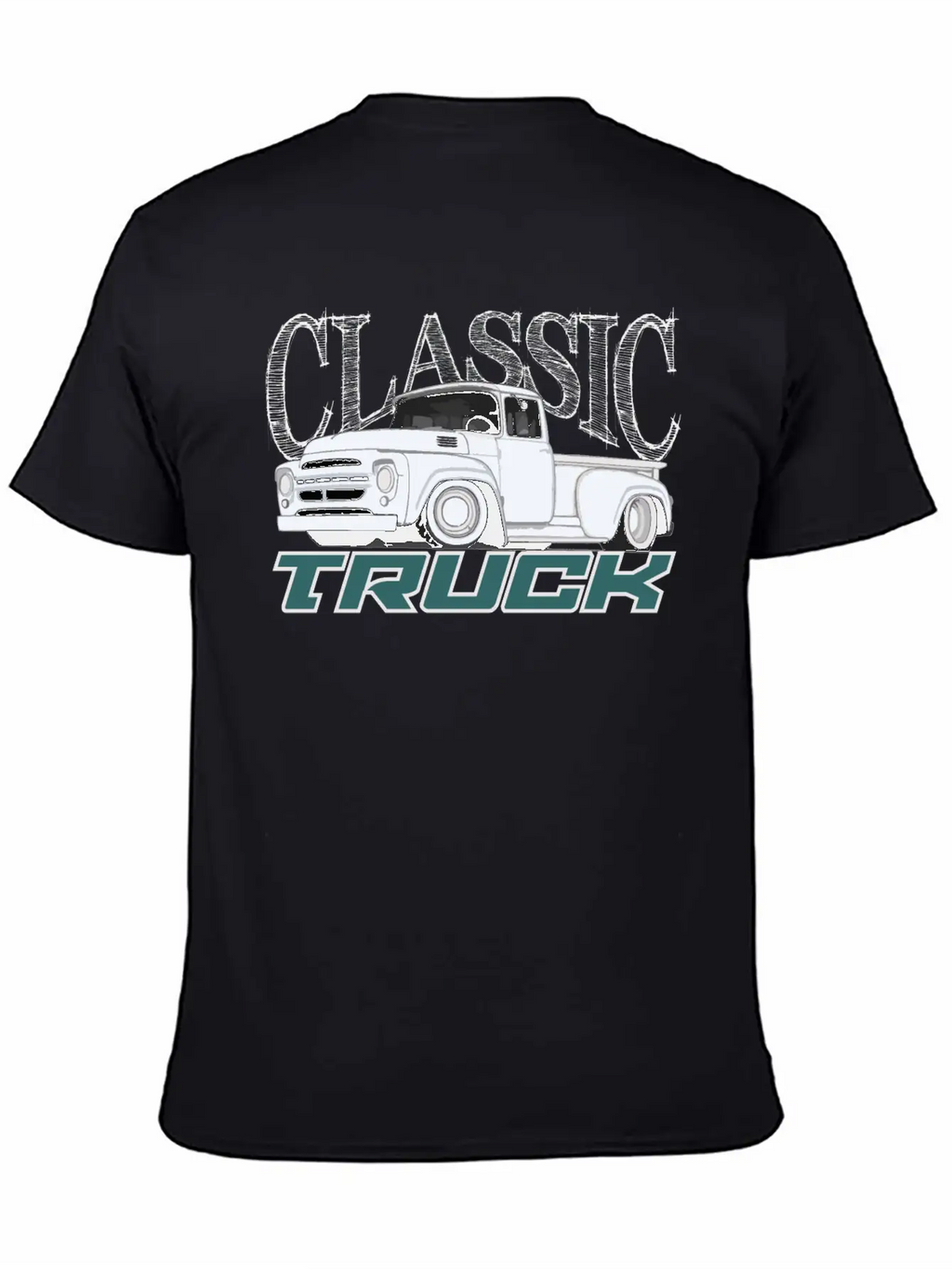 Classic Truck II Basic Graphic T-Shirt – Daily Comfort In Soft Cotton