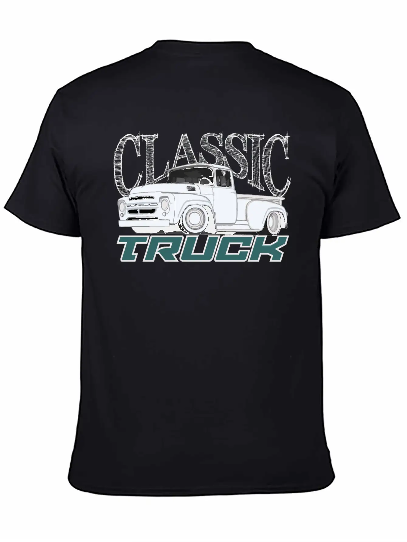 Classic Truck II Basic Graphic T-Shirt – Daily Comfort In Soft Cotton